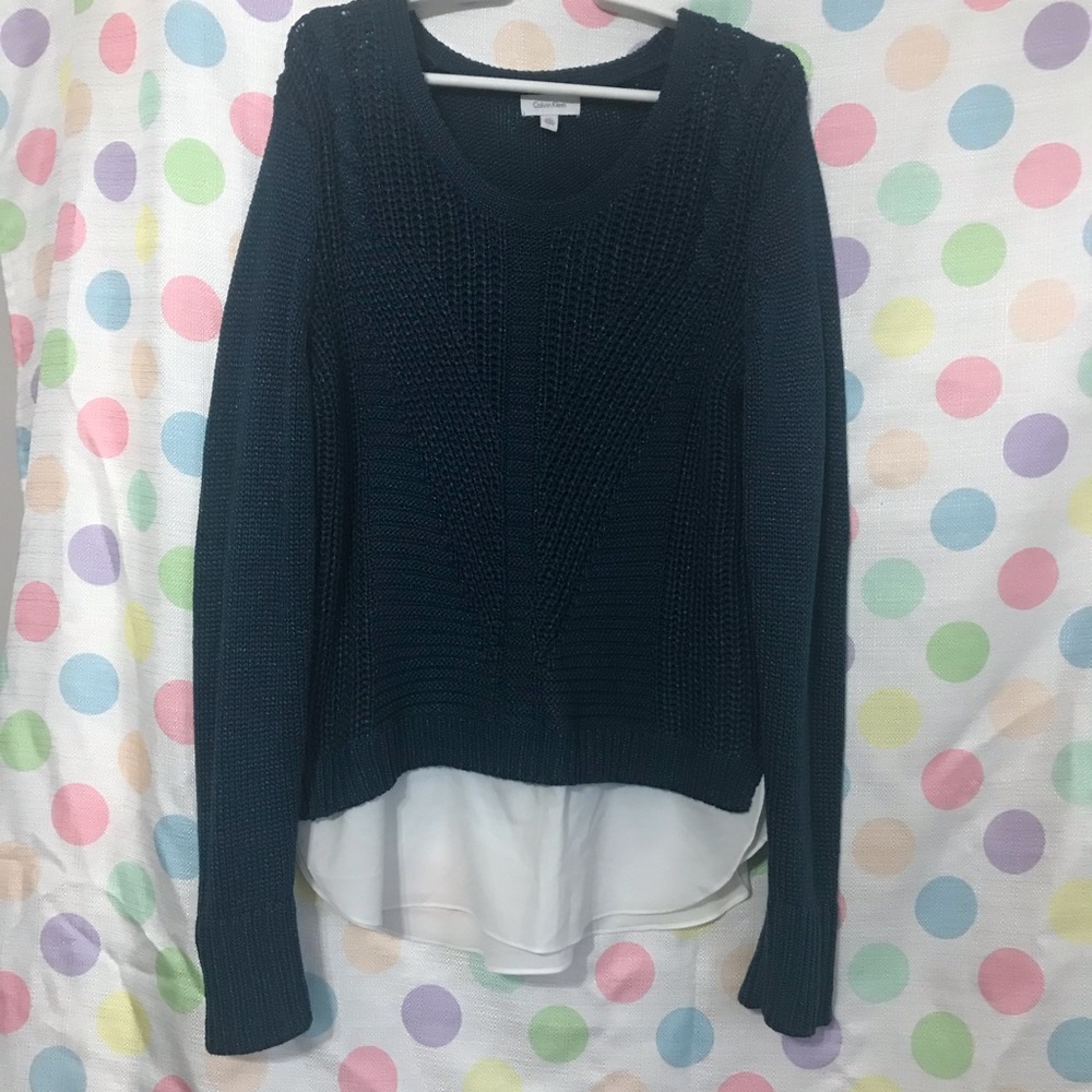 Mixed Media Sweater